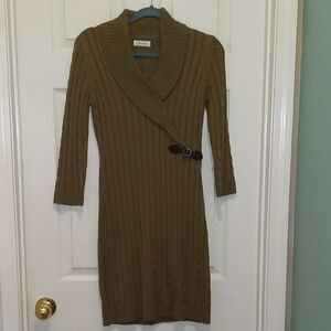 Calvin Klein sweater dress Sz S NWOT